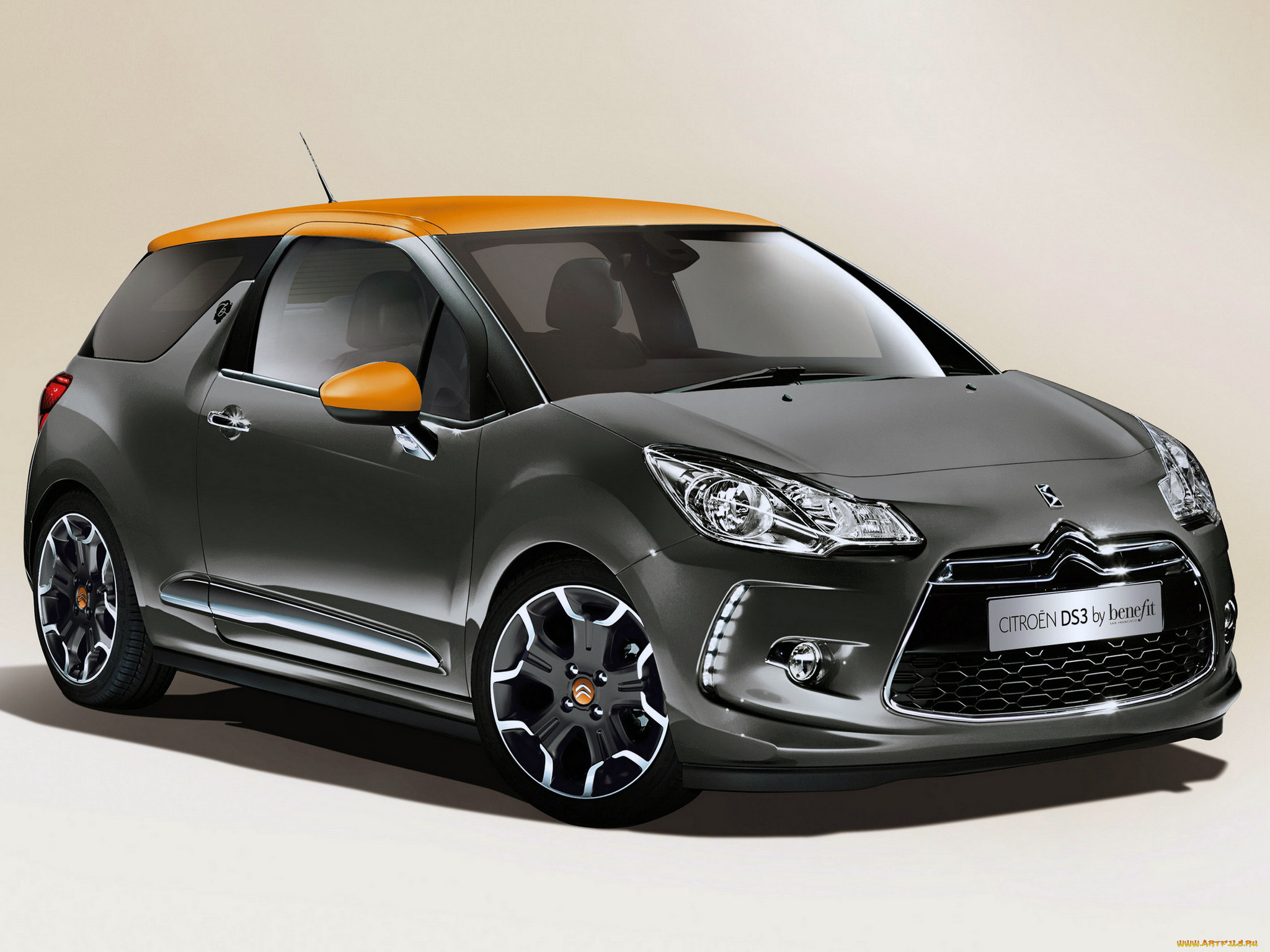 , citroen, 2014, by, benefit, dstyle, ds3, citron